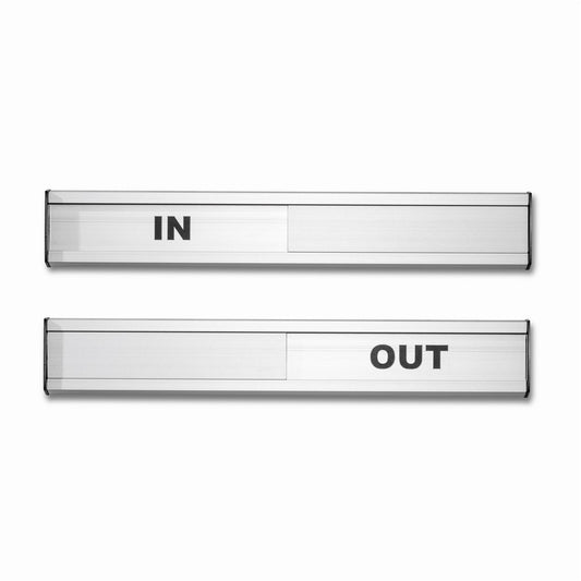 Aluminium In Out Door Sliding Entry System Plaque Sign